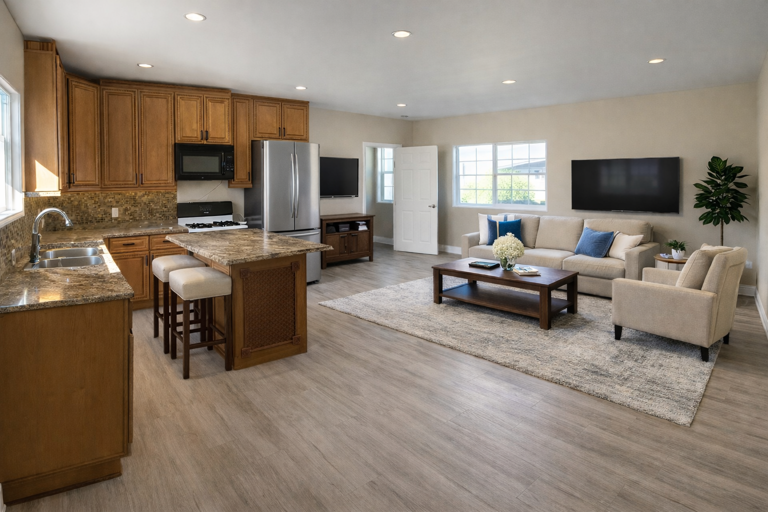 Back house for lease in Bourbon, California